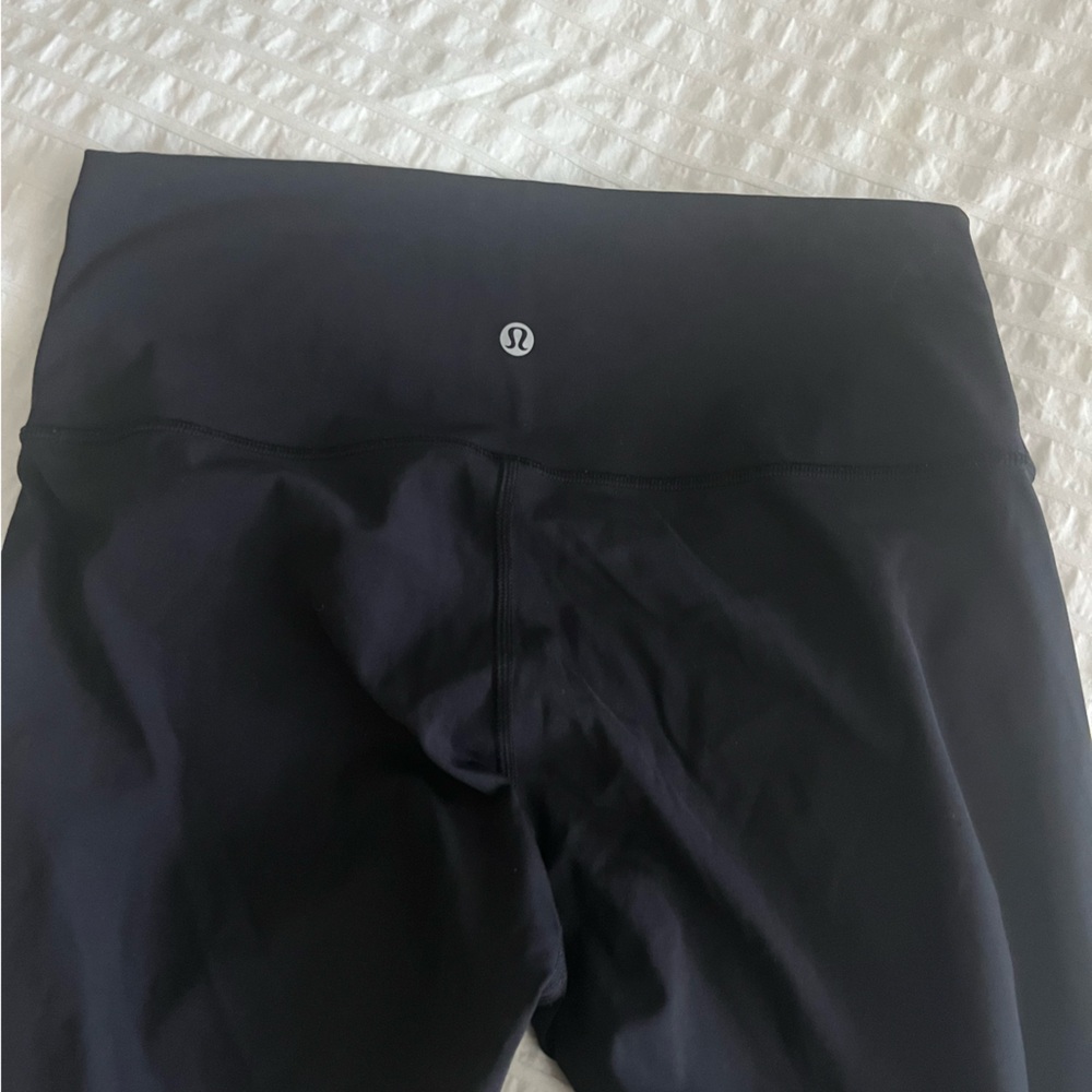 Lululemon Black High Rise Leggings Full Length Size 8